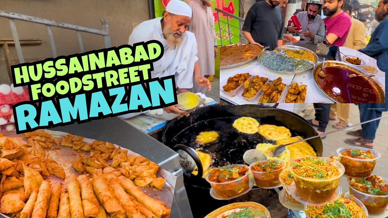 Road side roza iftar | Hussainabad food street | ramadan special vlog | chana chat | ramadan 2026