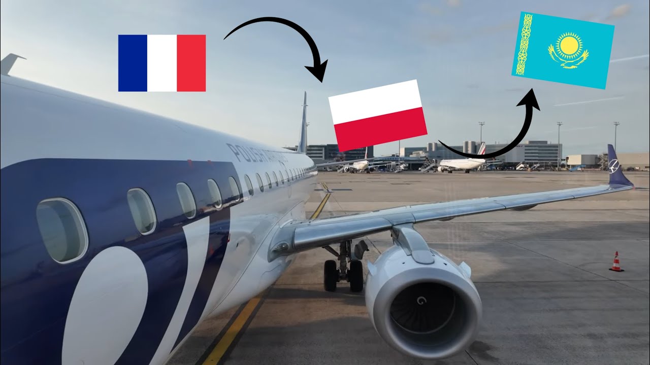Is LOT’s Medium-Haul Still An Option? E195 & B737 MAX 8 (Economy) | Paris - Warsaw - Astana