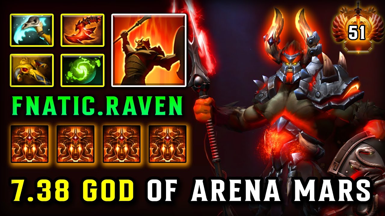 7.38 GOD OF ARENA OFFLANE By Raven Mars | Scythe of Vyse + Refresher Orb | 100% Show no Mercy DOTA 2