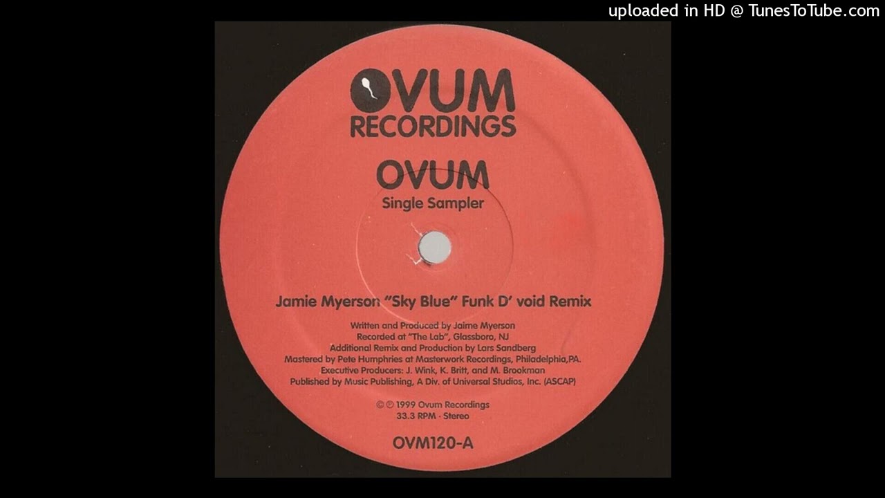 Jamie Myerson - Sky Blue (Funk D'Void Remix)