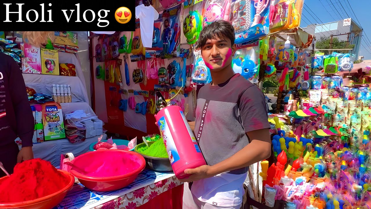 Holi vlog 2023 😍