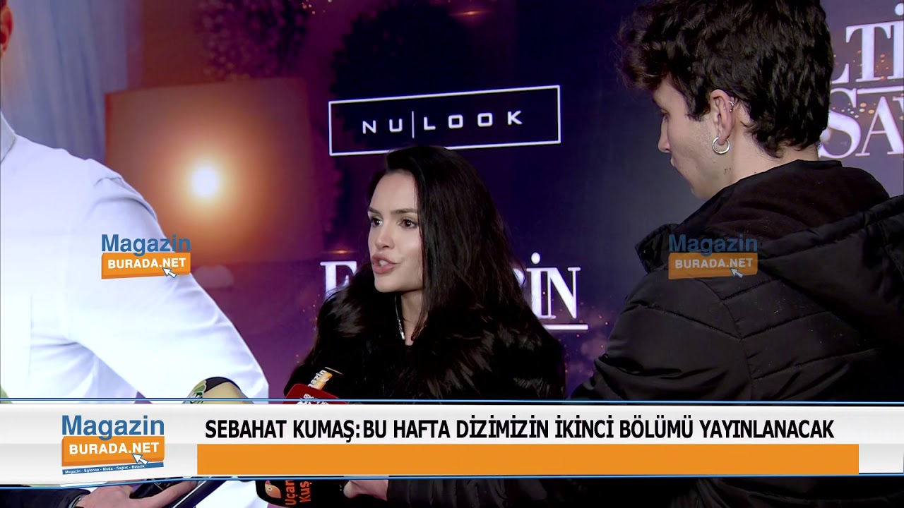 SEBAHAT KUMAŞ ELTİLERİN SAVAŞI GALASINDA (Yeni Dizisi Z&uuml;mr&uuml;d&uuml; Anka Başladı)