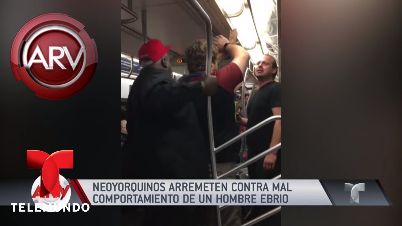 Borracho racista recibe su merecido | Al Rojo Vivo | Telemundo