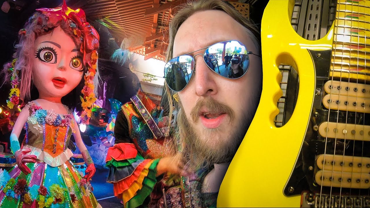 VLOG TOKYO 2019 - Guitar Stores, Cat Caffees, Robots etc...