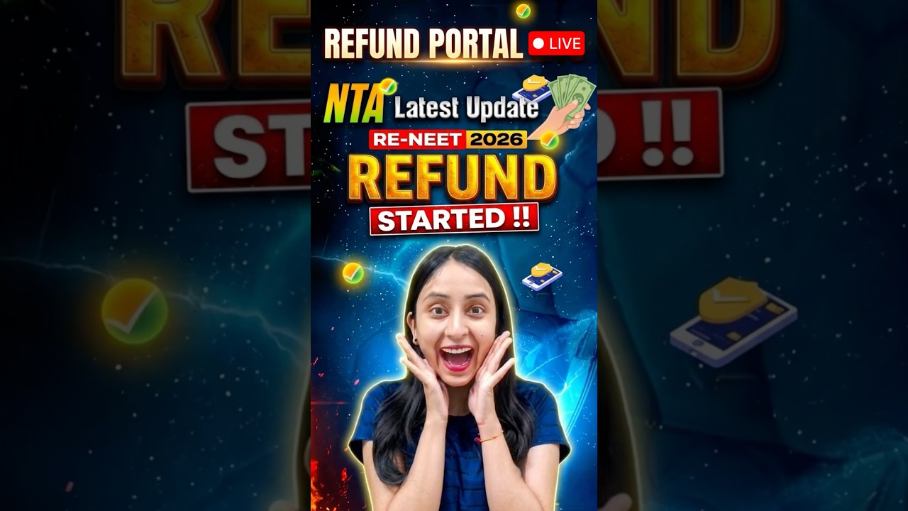 NEET 2026 Refund Portal OPEN🚨 | Step-by-Step Process📝#reneet #refund #nta #latestupdate #neetexam
