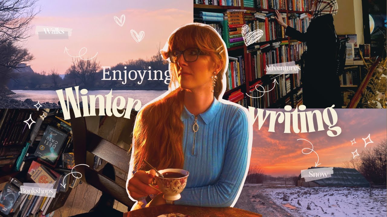 Holidays are over but the fun is not ✨❄️ winter writing vlog