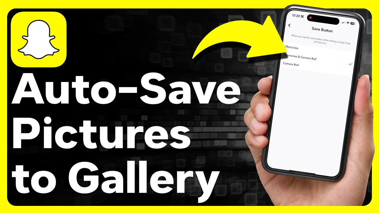 How To Auto Save Snapchat Pictures To Gallery