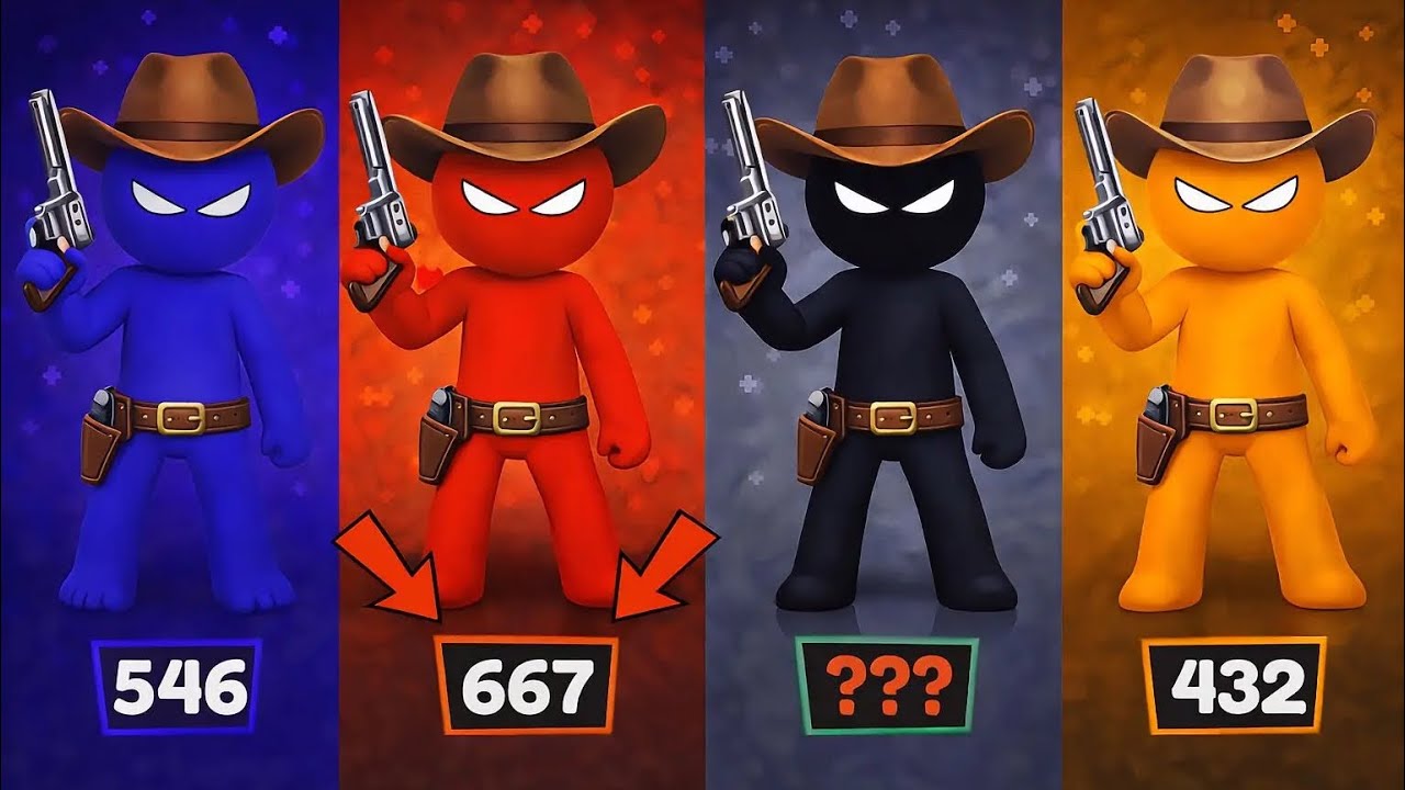 Stickman Party Tournament Mode 1234 Players Mini Games Update part 12