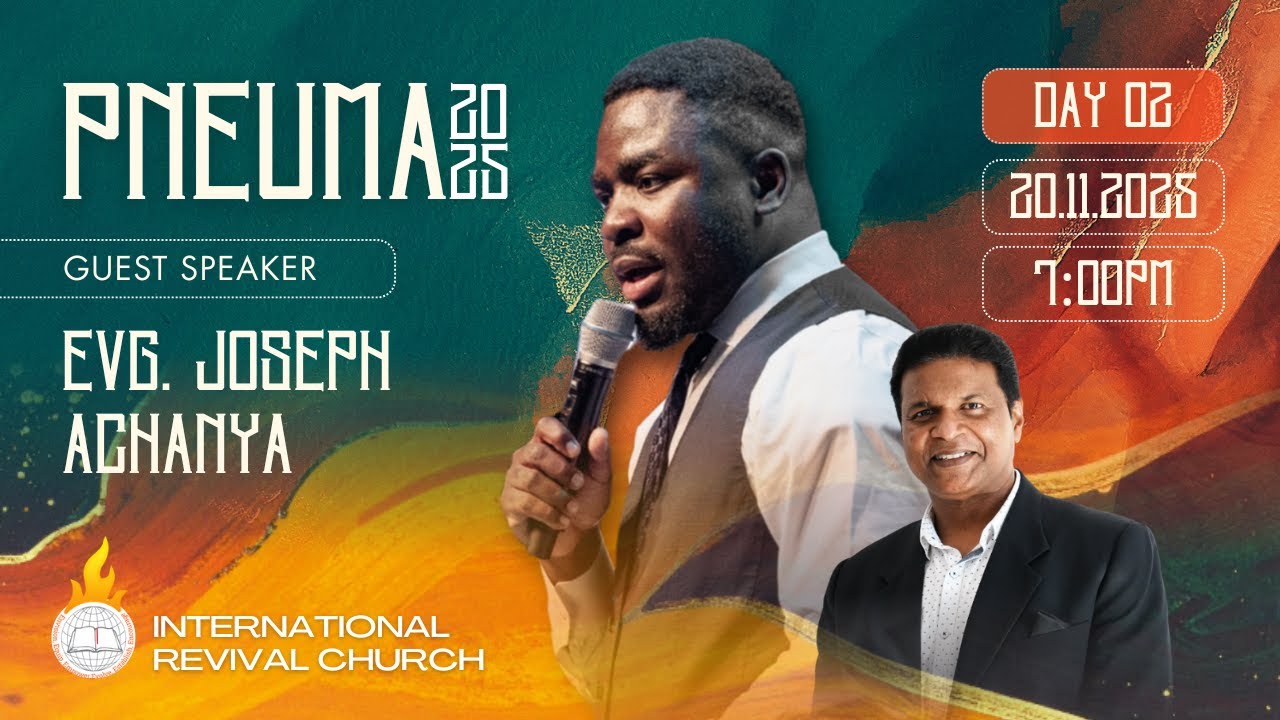 PNEUMA DAY 3️⃣ — A NIGHT OF MIRACLES! 🔥| GUEST SPEAKER: EVG. JOSEPH ACHANYA | IRC | QATAR