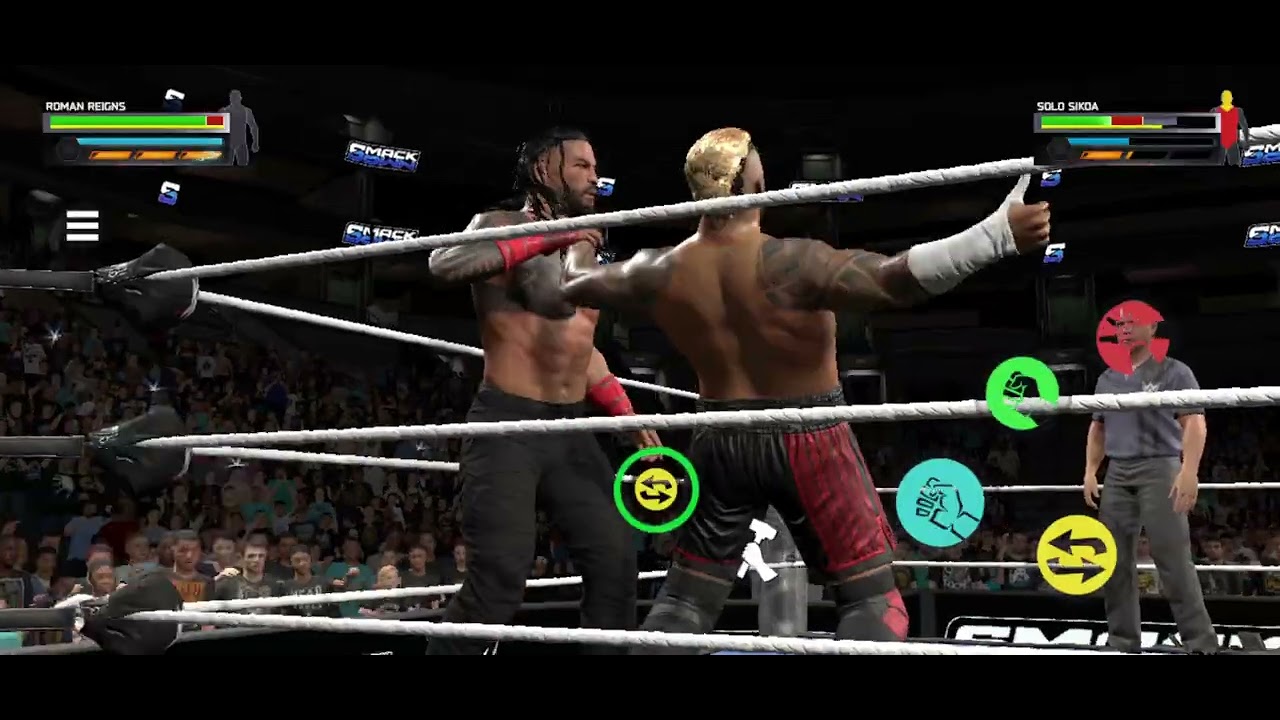 1 on 1 match  roman reigns vs solo sikoa