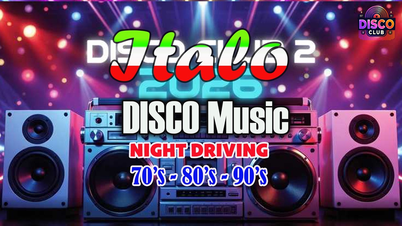 Driving Music Italo Disco | Late Night Driving 🌃 80s Synthwave & Retro Disco Mix