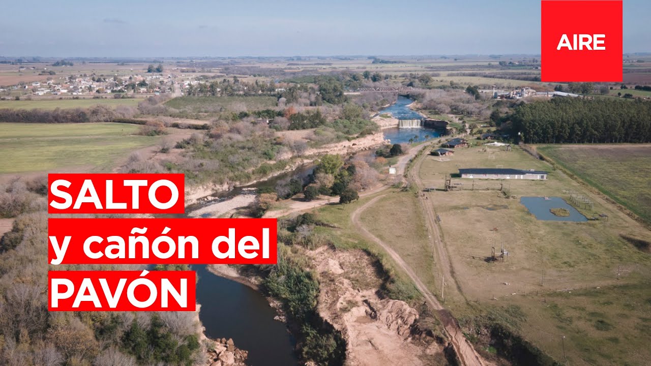 💧 Salto del Pavón: la cascada de llanura que talló un bello cañón en el sur de Santa Fe 💧