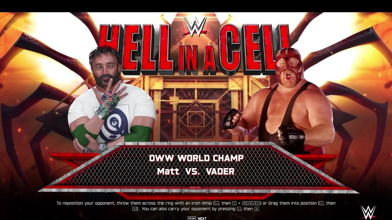 44 DWW World Champ - Matt v Vader