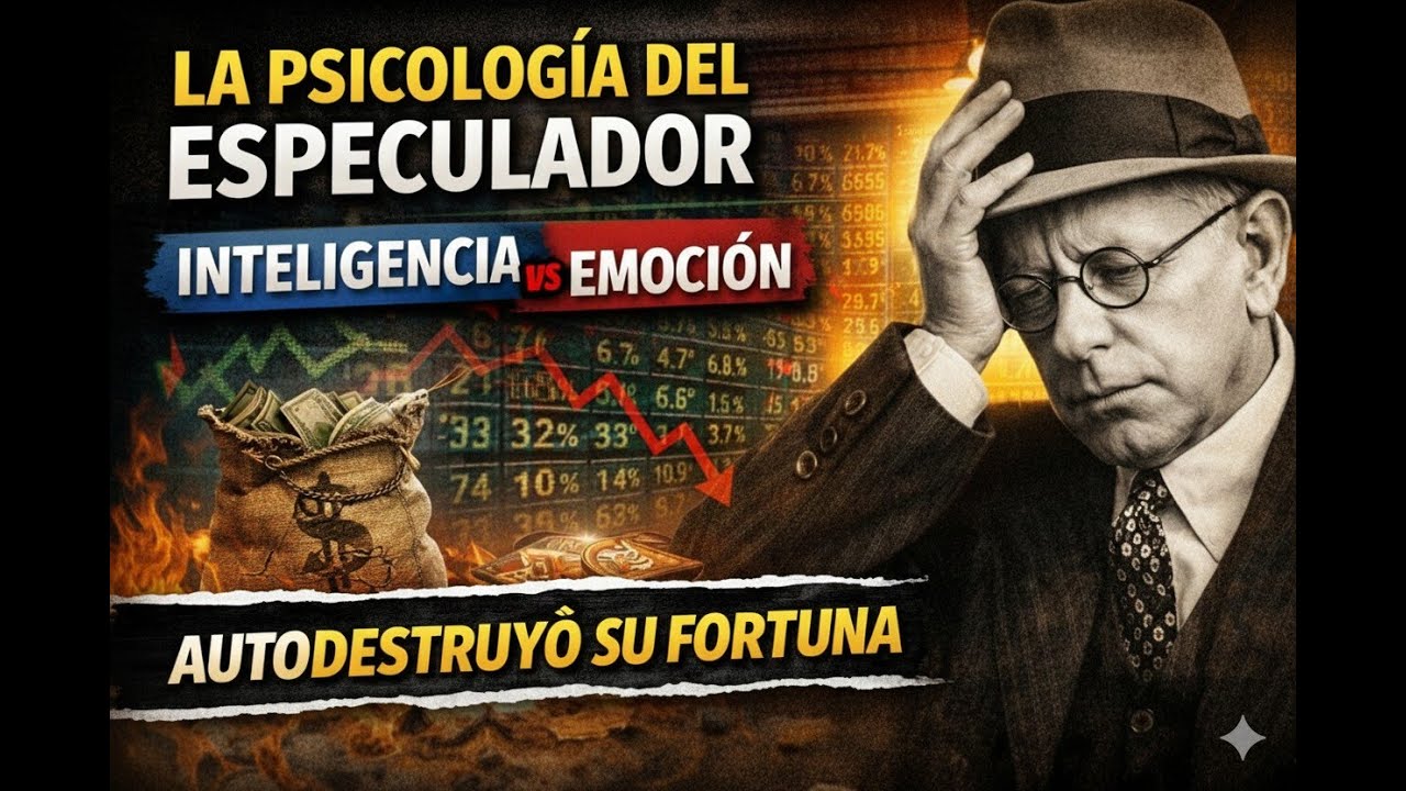 La psicología de Jesse Livermore | Inteligencia vs emoción en trading #PsicologiaTrading #Livermore