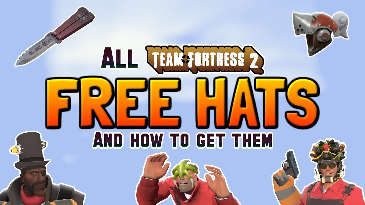 TF2: FREE HATS 2025 - Every Free Hat & How To Unlock Them