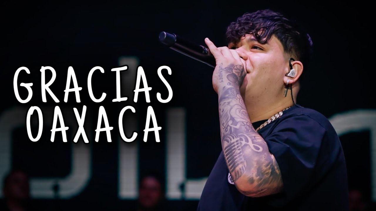 Asi Se Presenta JUNIOR H En Oaxaca En VIVO  En El Auditorio Guelaguetza 2023 P1F