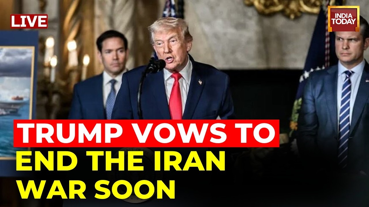 Trump LIVE Speech on Iran war | Trump LIVE | US Israel Iran War | US Iran War LIVE | Iran War