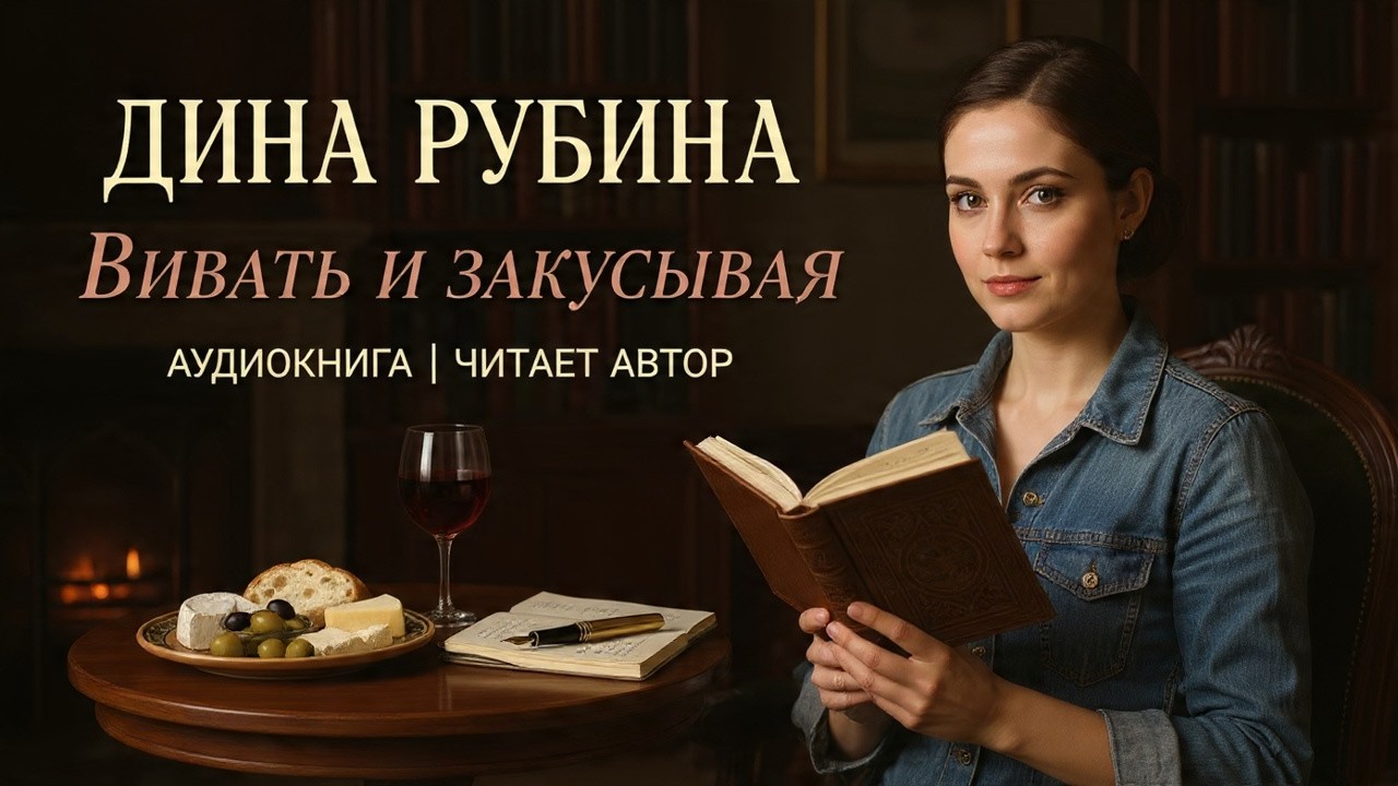 Не пропустите! Почему все слушают «Выпивать и закусывать» Дины Рубиной в авторском исполнении