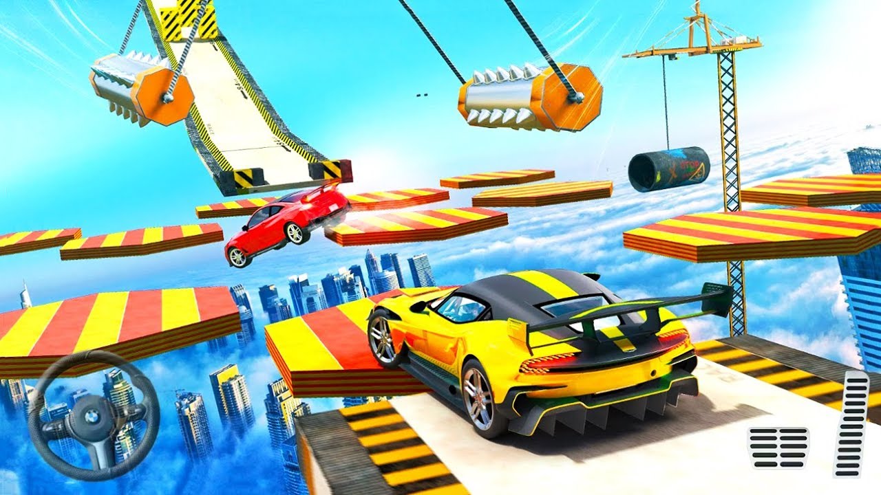 Stunt Car Driving Challenge - Exciting Ramp Car Game - Android iOS Gameplay