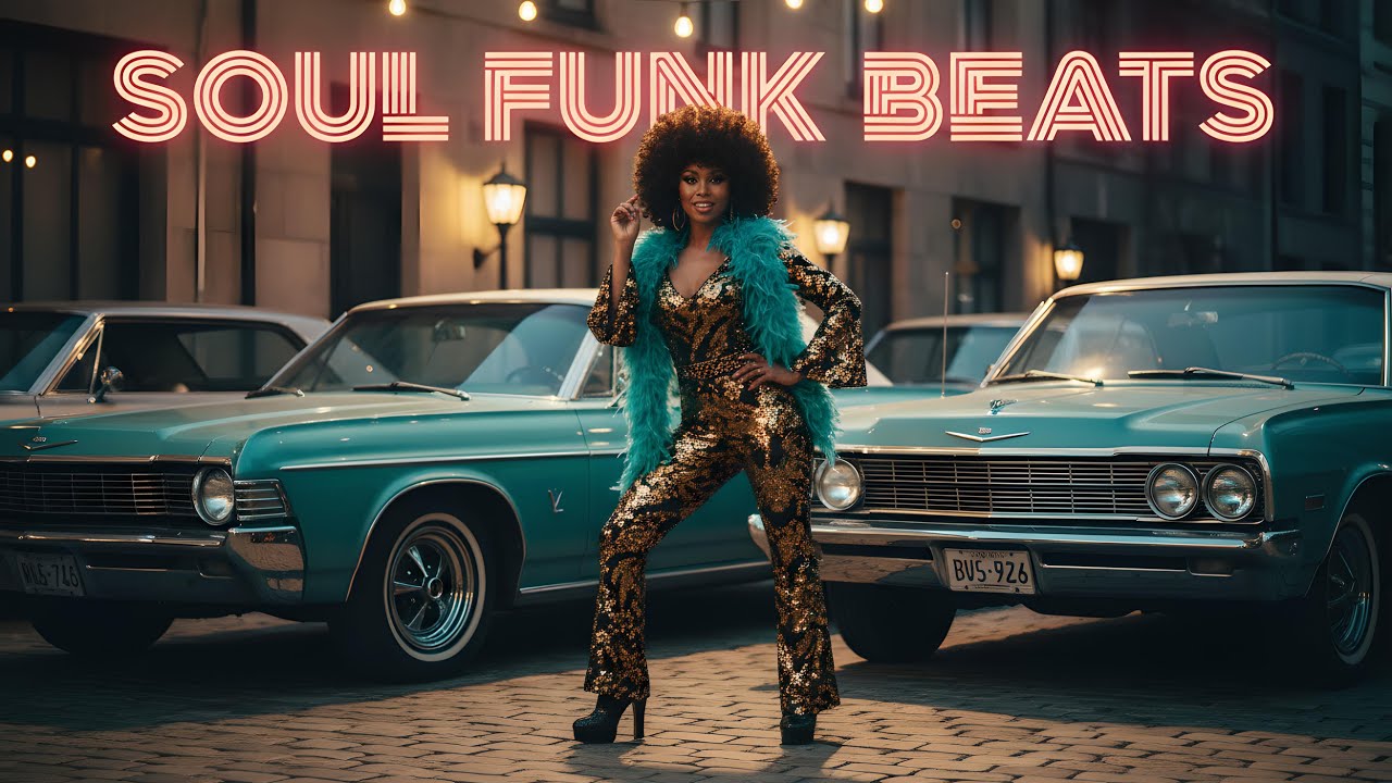 Smooth Funk Soul Mix | Retro Glam Vibes in Urban Settings