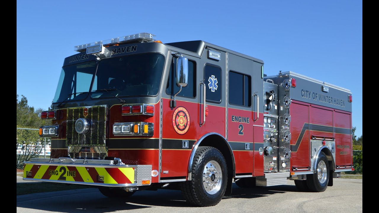 SFEV - Winter Haven Fire Department's Sutphen custom pumper - ENGINE 2
