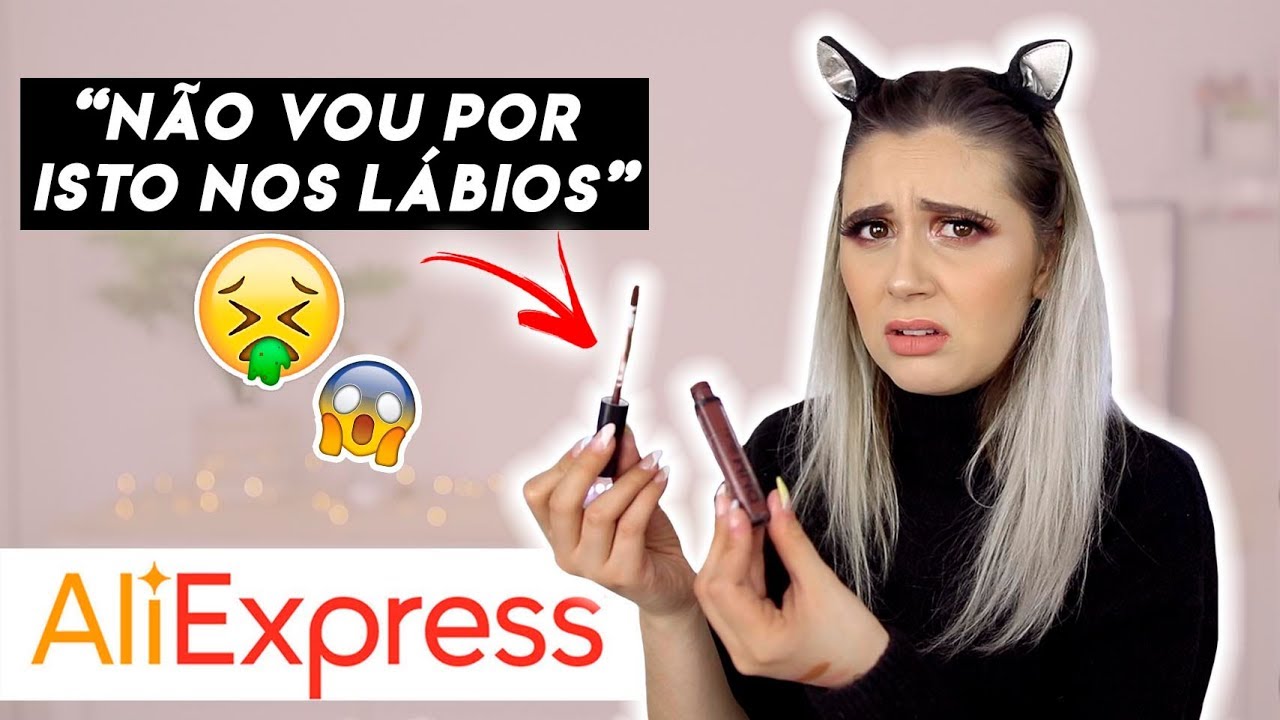 EXPERIMENTEI MAQUILHAGEM DO ALIEXPRESS 2 | Joana Gentil