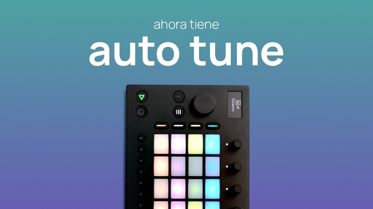 Ableton MOVE ahora tiene AUTOTUNE, tracks de audio, time stretching y más