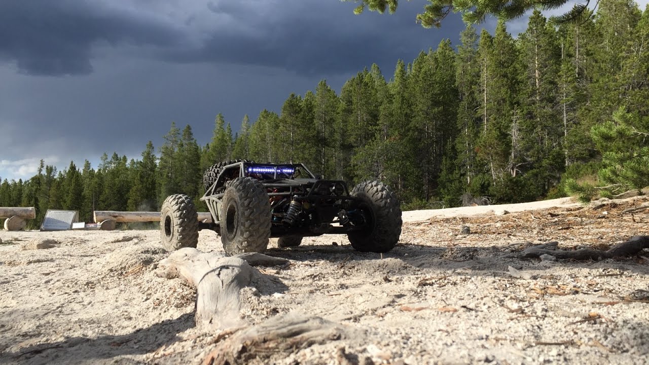 Axial Yeti 380 on 3S lipo - 2 speed gearbox - [EPiC More Footage!]