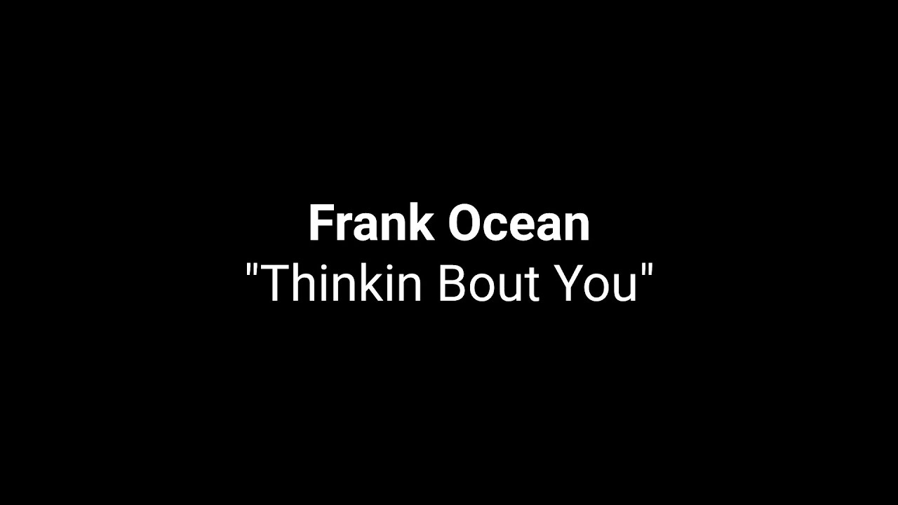 Frank Ocean 