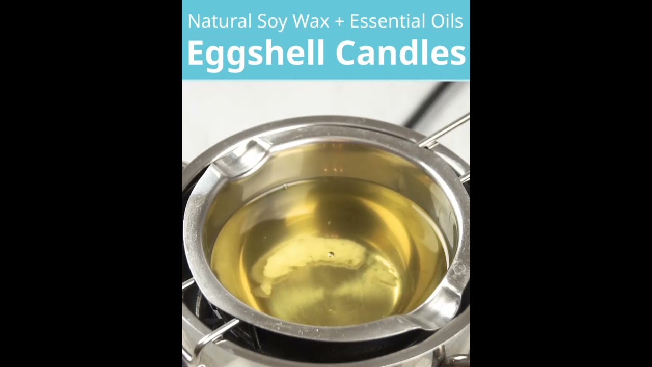 Diy eggshell candle | do it with charm