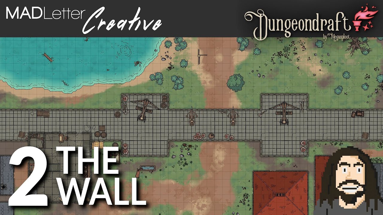 Dungeondraft Time Lapse 2: City Wall