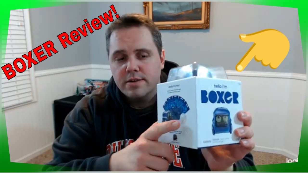 A REVIEW AND DEMO OF BOXER: The Smart RC Stem Toy Robot With Infrared Sensing Ability