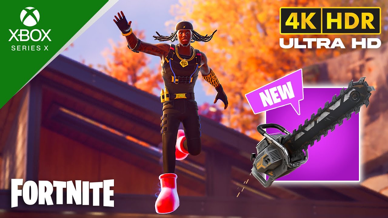 Fortnite (XBOX SERIES X) 4K 120FPS HDR Gameplay | Skin Kai Cenat