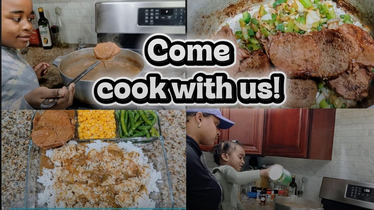 Come Cook With Us! | Steaks, Rice & Gravy