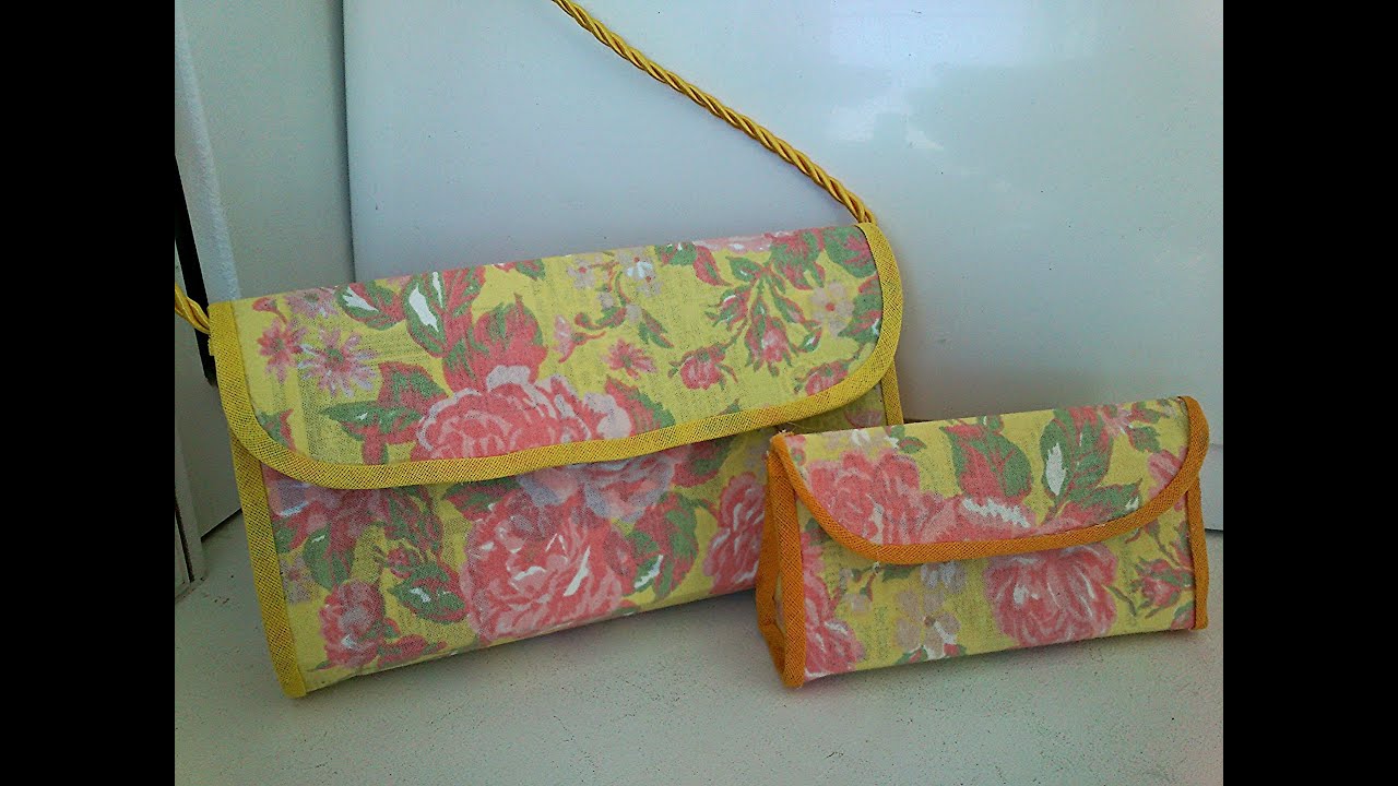 Reciclagem - Bolsa feita com caixa de leite