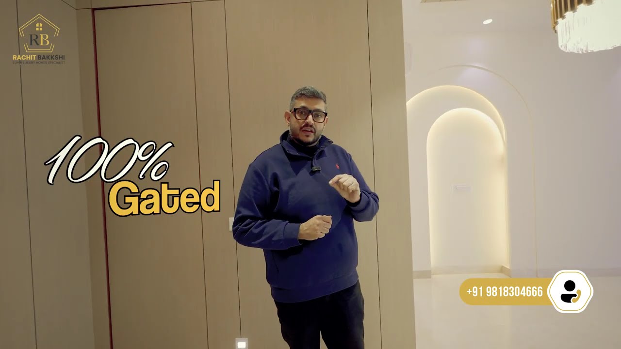 Ultra Luxury 200 Gaj Builder Floor in Green Park | Gated Lane South Delhi | 3 BHK Home Tour