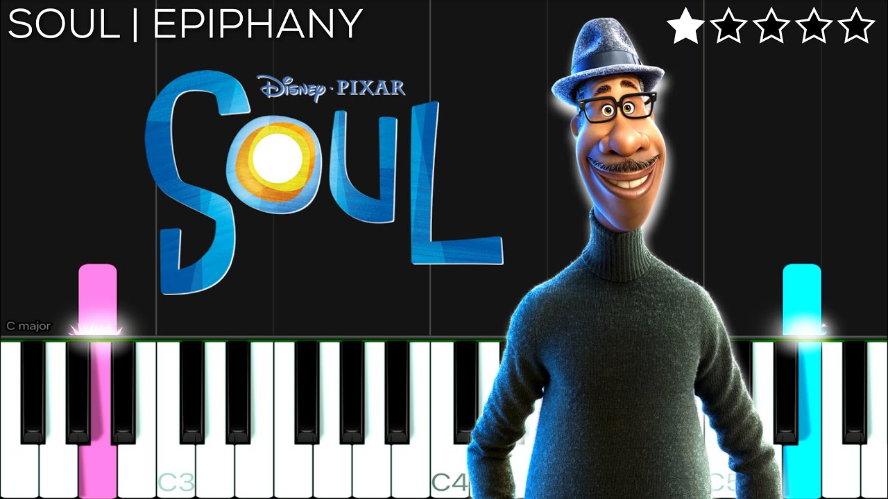 Pixar’s SOUL - Epiphany - Trent Reznor and Atticus Ross (Soundtrack) | EASY Piano Tutorial