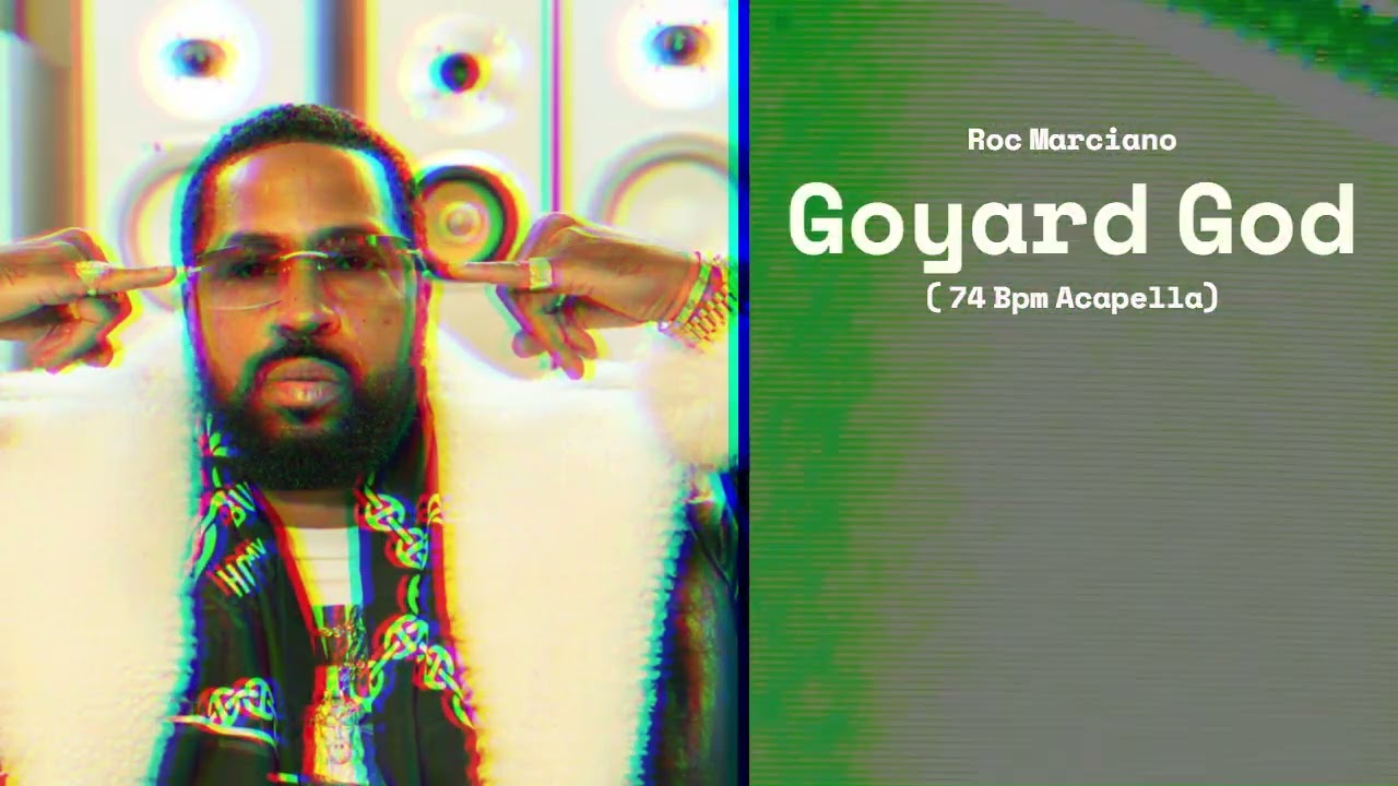 Roc Marciano  - Goyard God ( 82 Bpm Acapella)