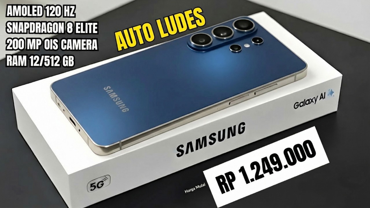 AUTO WORTH IT‼️RAM 12/512GB, 200 MP OIS - HP SAMSUNG TERBARU TURUN HARGA AWAL TAHUN 2026