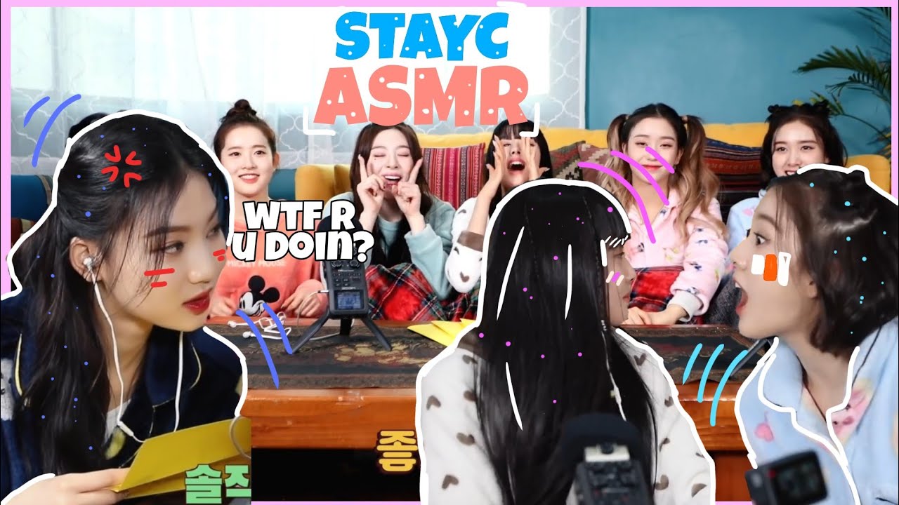 🎑STAYC pajama party was such a mess🧦🌙