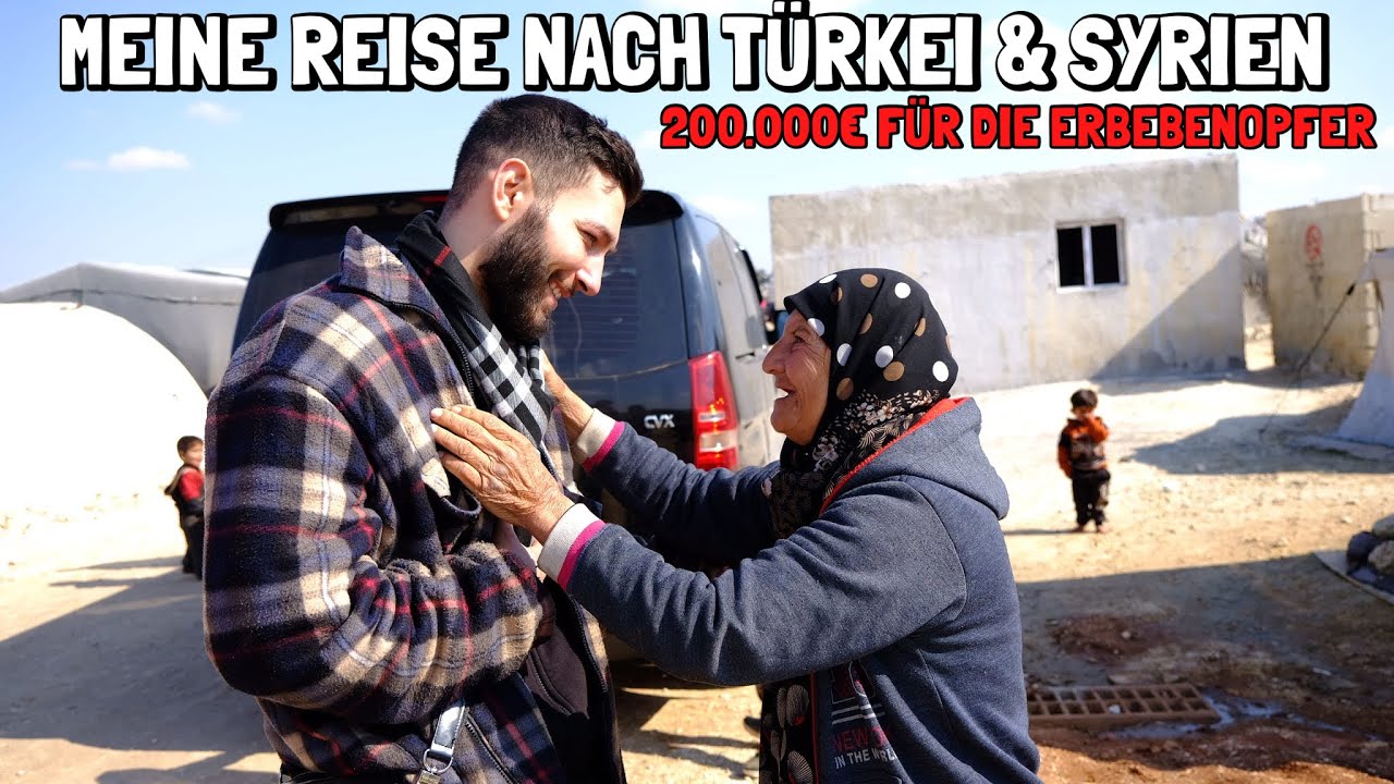 200.000 € für TÜRKEI & SYRIEN | CemTV Erdbeben Dokumentation pt.1