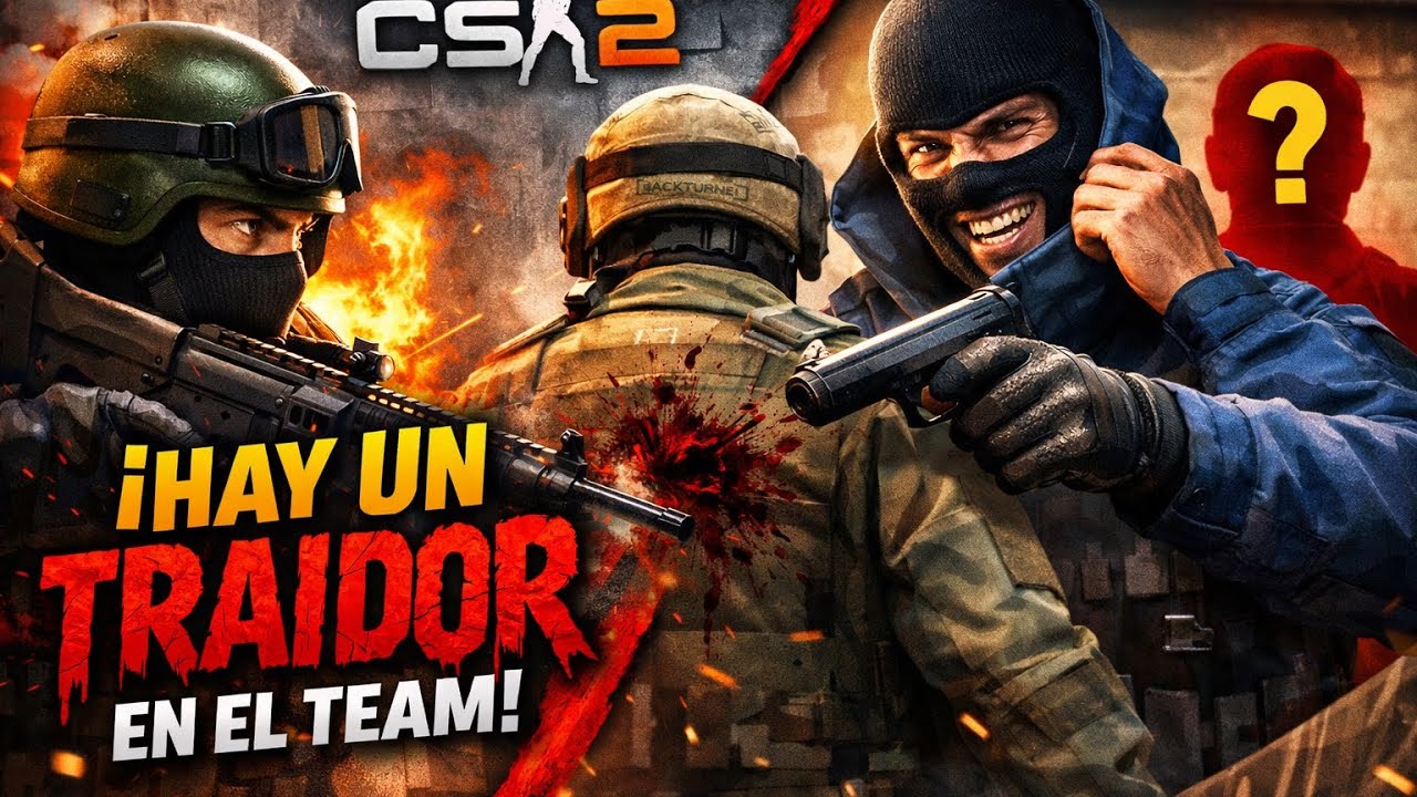 CUANDO TIENES QUE JUGAR CON JUDAS [ CONTER STRIKE 2 ]
