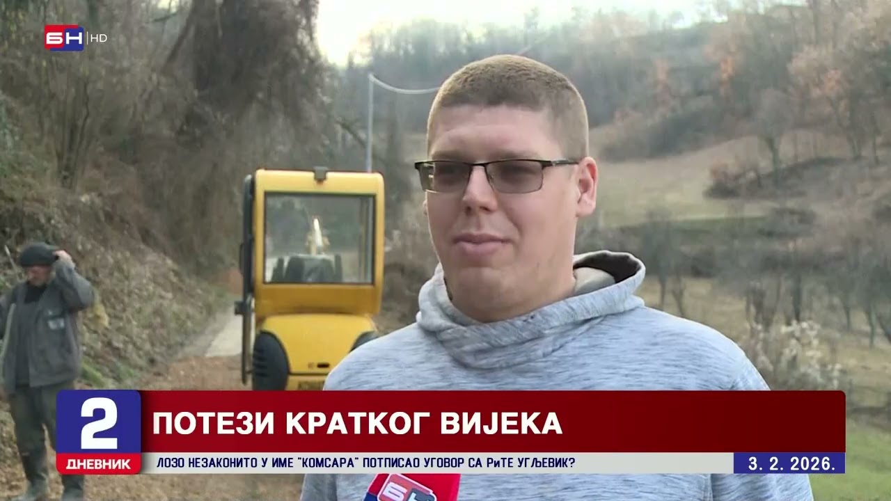Zvornik: SNSD nasipa put i daje obećanja u Gornjoj Pilici pred ponovljene predsjedničke izbore