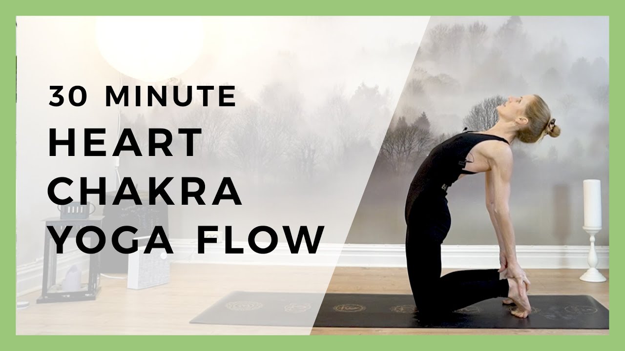 Heart Chakra Yoga Flow | Open Your Chest & Shoulders | Work Towards Camel Pose (Ustrasana)