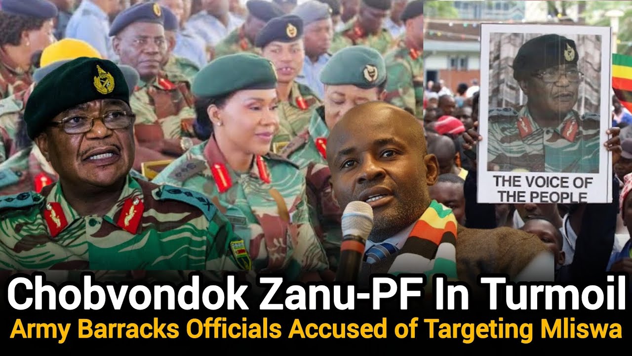 BREAKING🔥ZANU-PF in Turmoil – Army Barracks Officials Accused of Targeting Mliswa🤯🇿🇼