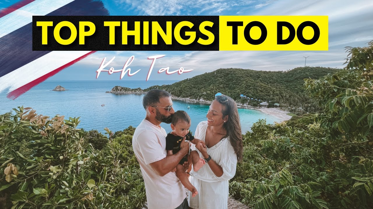 Top Things To Do In Koh Tao | A Family Friendly Guide of Our Top Picks 🇹🇭