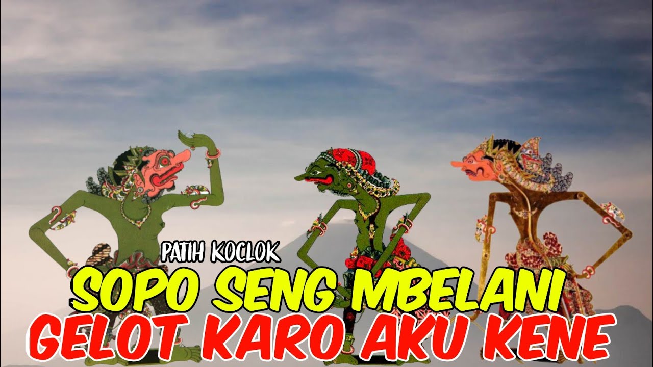 sopo ae seng mbelani Sengkuni Kabeh diajar Durmogati!!!
