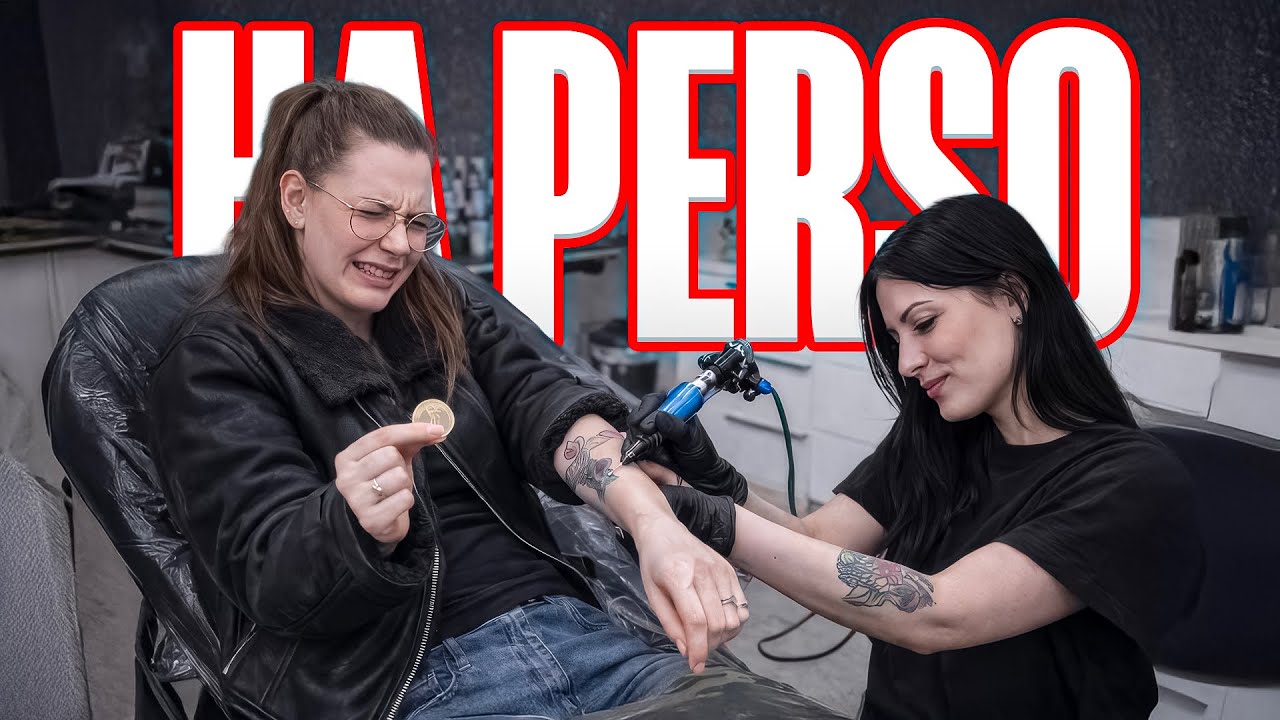 Decido IO il suo TATUAGGIO….lei lo vedrà solo DOPO😱