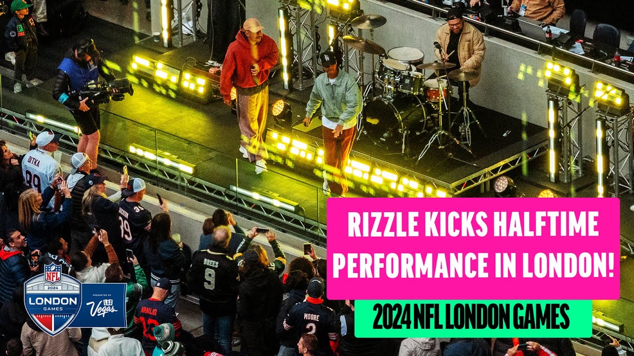 Rizzle Kicks Halftime Performance in London! | NFL UK & Ireland
