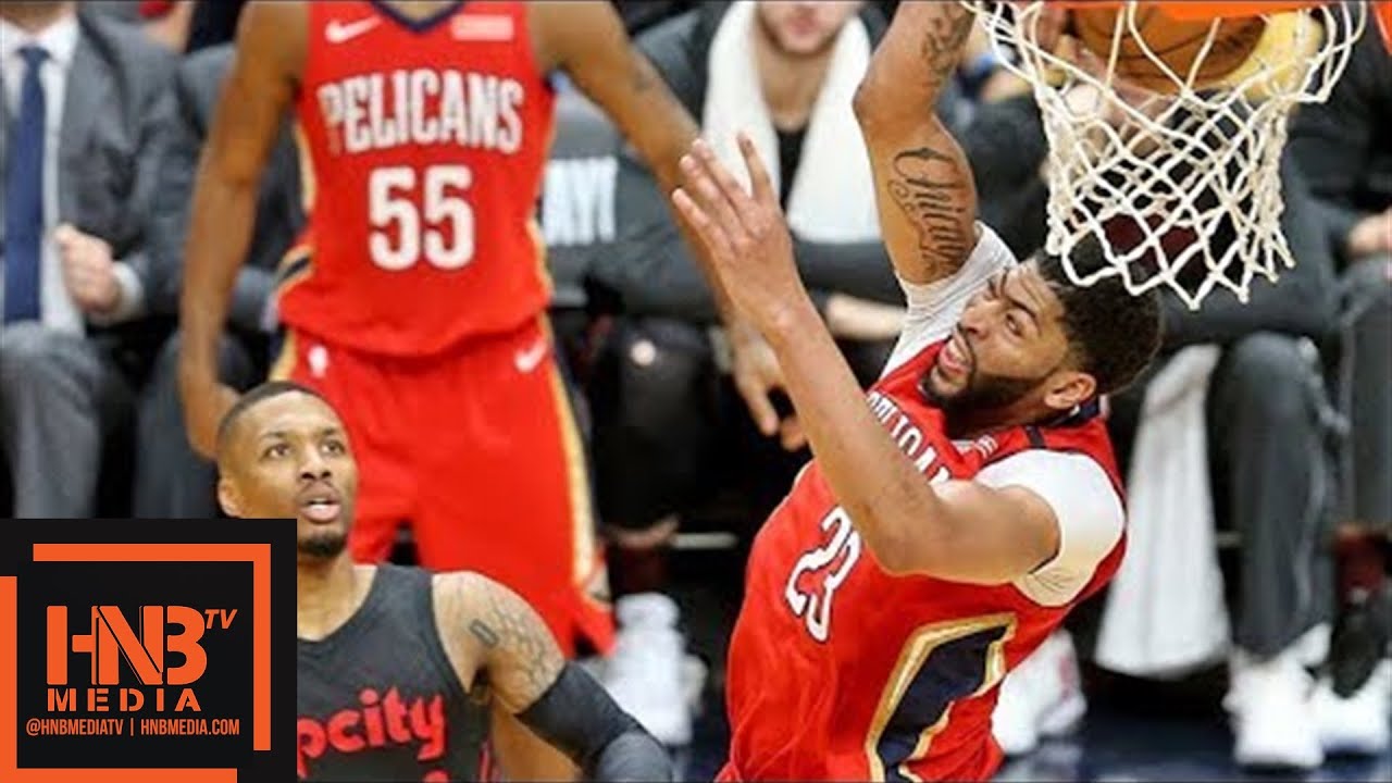 Portland Trail Blazers vs New Orleans Pelicans Full Game Highlights / Game 3 / 2018 NBA Playoffs